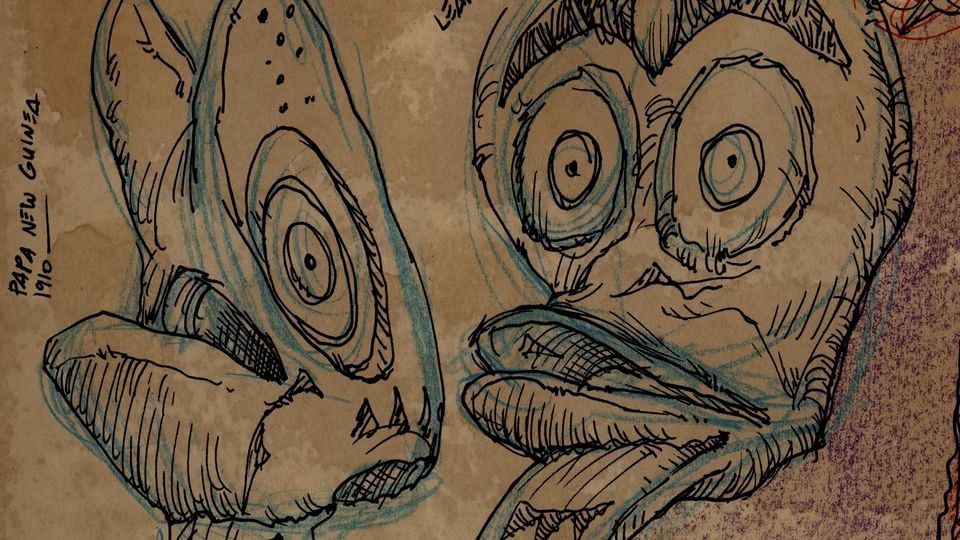 grotesque art